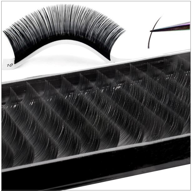 Mink Lashes - Silk Lashes xD Volume | 0,07 mm d'épaisseur| longueur 10 mm | D-Curl